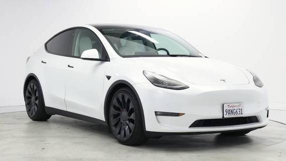 TESLA MODEL Y 2022 7SAYGDEF7NF404816 image